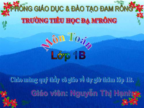 Bảng các số từ 1 đến 100