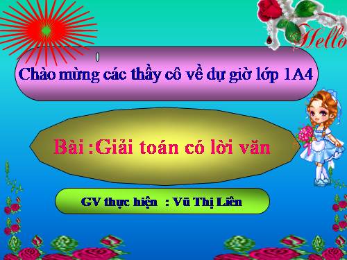 Giải toán có lời văn