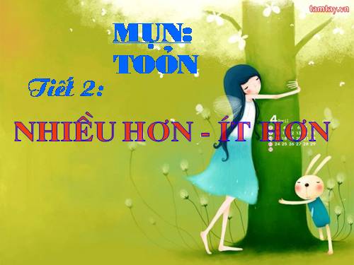 Nhiều hơn, ít hơn