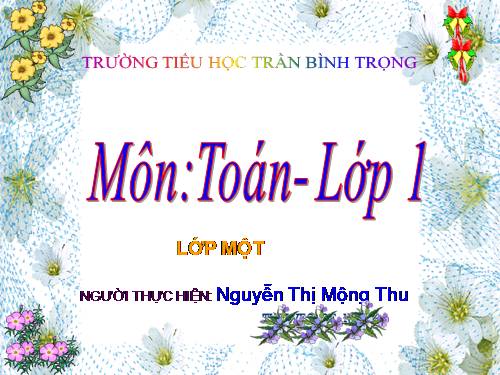 Phép cộng trong phạm vi 6