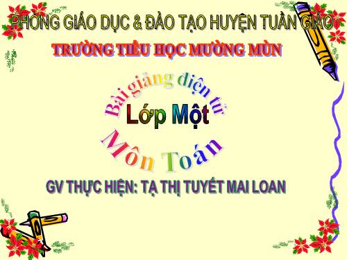 Bảng các số từ 1 đến 100