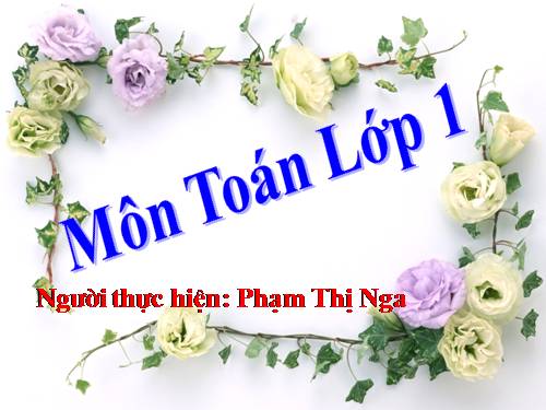 Phép cộng trong phạm vi 10