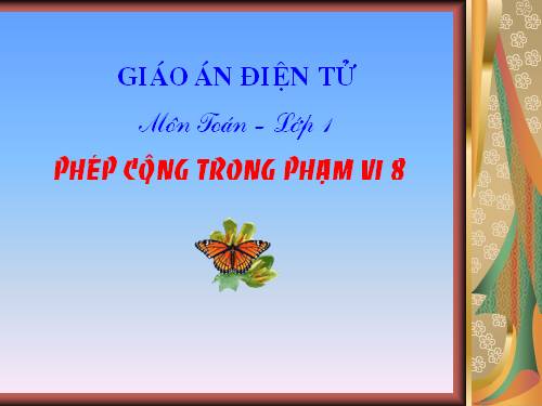 Phép cộng trong phạm vi 8