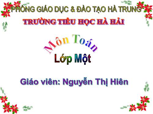 Bảng các số từ 1 đến 100