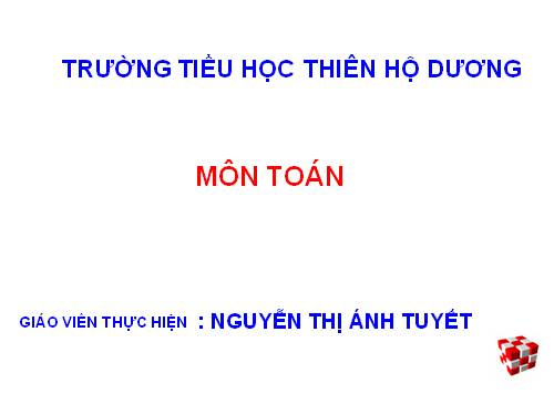 Phép trừ trong phạm vi 6