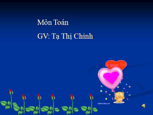 Các số tròn chục