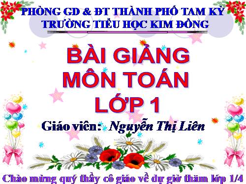 Bài toán có lời văn