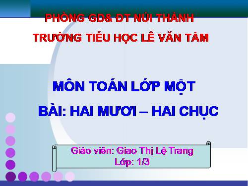 Hai mươi. Hai chục