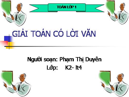 Giải toán có lời văn