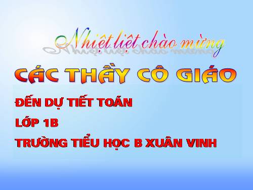 Phép trừ trong phạm vi 3