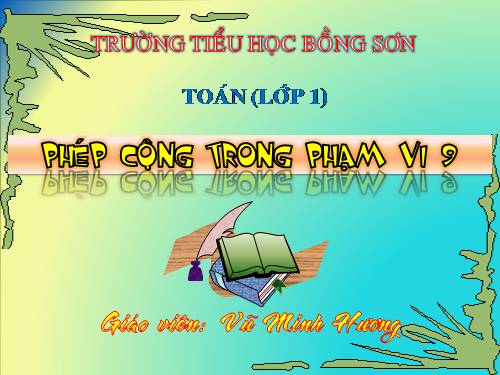 Phép cộng trong phạm vi 9