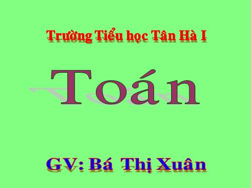 Phép cộng trong phạm vi 8