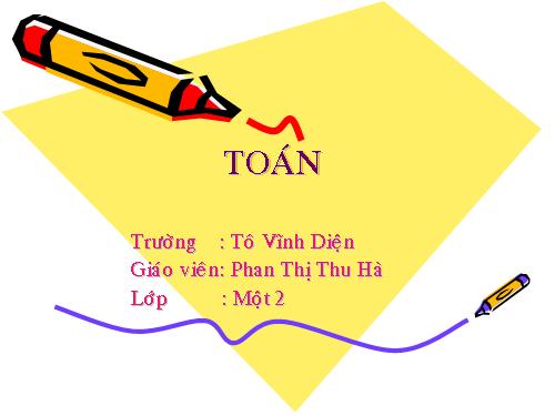 Phép trừ trong phạm vi 10