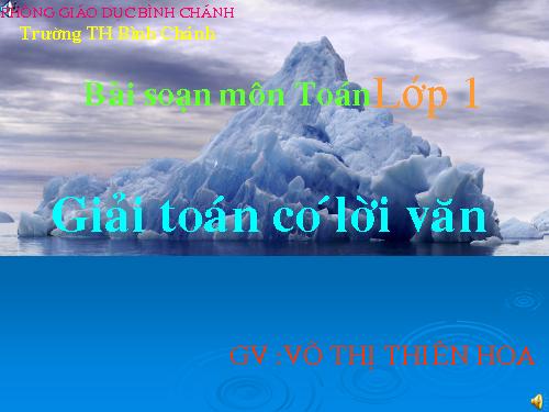 Giải toán có lời văn