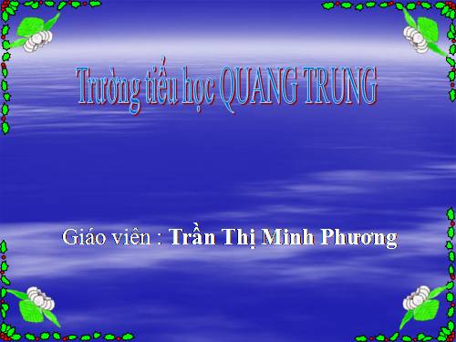 Phép trừ trong phạm vi 6