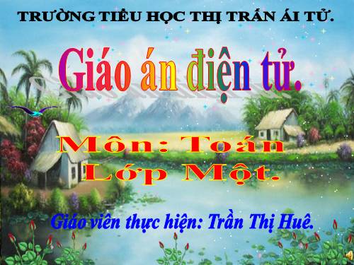 Phép cộng trong phạm vi 6