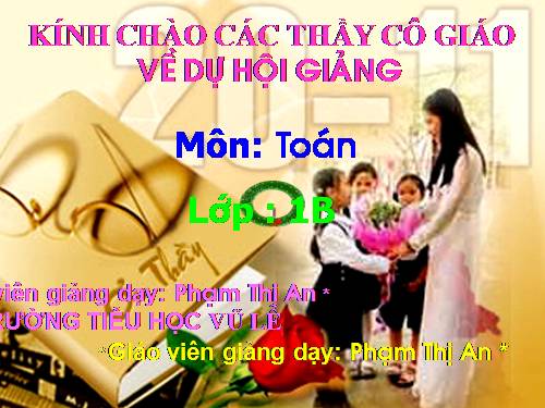 Bài : Phép cộng trong phạm vi 6