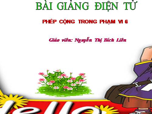 Phép cộng trong phạm vi 6