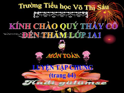 Luyện tập chung Trang 64