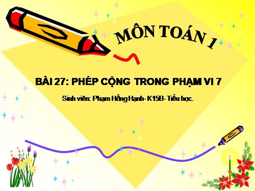 Phép cộng trong phạm vi 4