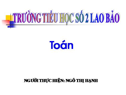 Bằng nhau. Dấu =