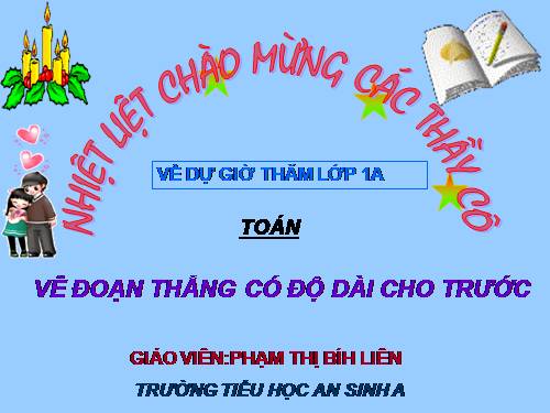 Vẽ đoạn thẳng có độ dài cho trước