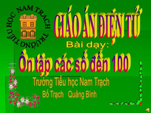 Ôn tập: Các số đến 100