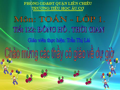 Đồng hồ. Thời gian