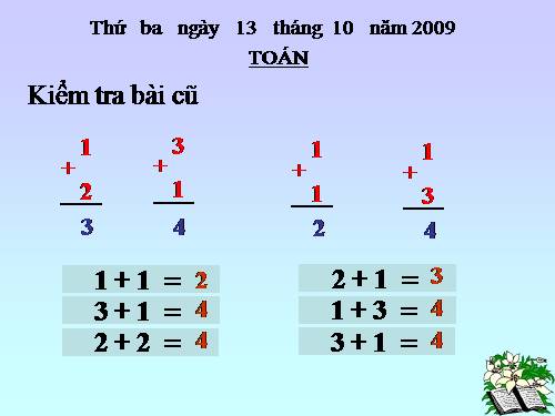 Phép cộng trong phạm vi 5