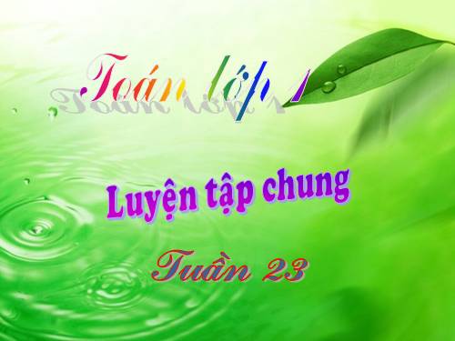 Luyện tập chung Trang 124