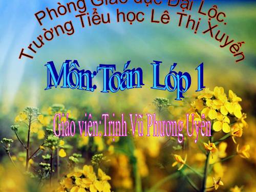 Phép cộng trong phạm vi 5