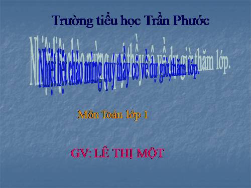 Phép cộng trong phạm vi 6