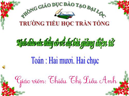 Hai mươi. Hai chục