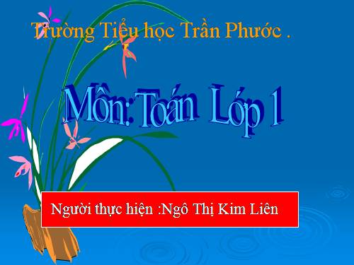 Phép cộng trong phạm vi 6