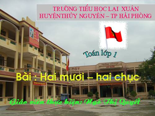 Hai mươi. Hai chục