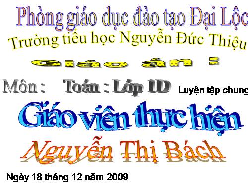 Luyện tập chung Trang 125