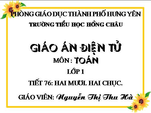 Hai mươi. Hai chục