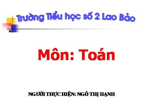 Phép trừ trong phạm vi 4