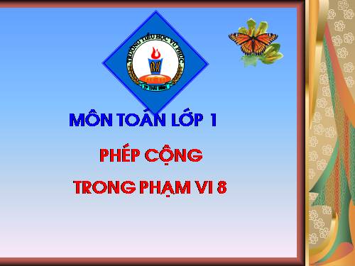 Phép cộng trong phạm vi 8