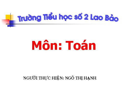 Phép trừ trong phạm vi 3