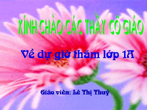 Ôn tập: Các số đến 10