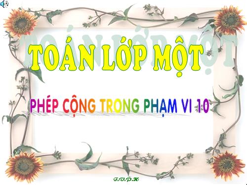 Phép cộng trong phạm vi 10