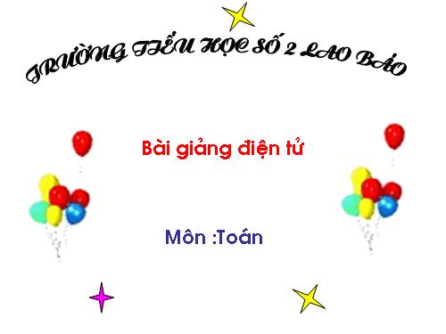 Giải toán có lời văn