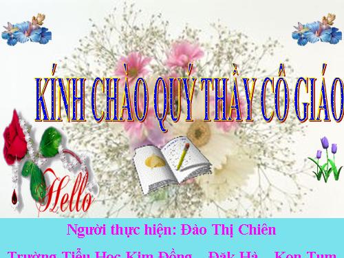 Giải toán có lời văn