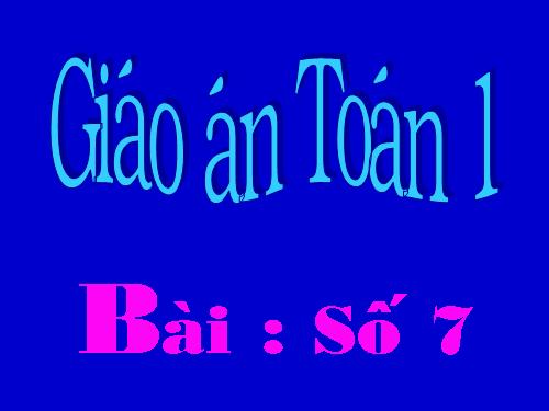 Số 7