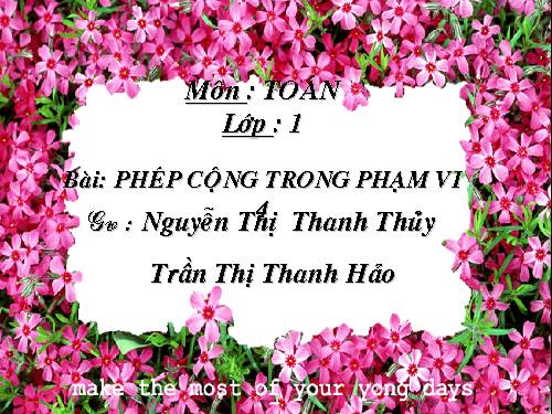 Phép cộng trong phạm vi 4