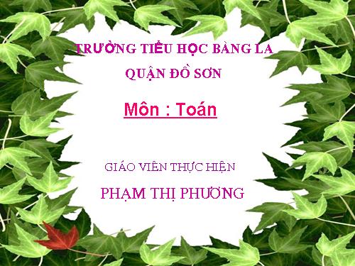 Phép trừ trong phạm vi 3