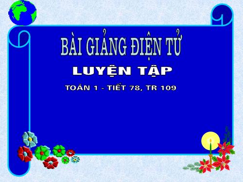 Luyện tập Trang 109