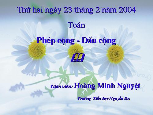 Phép cộng trong phạm vi 5