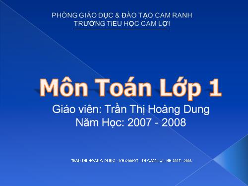 Phép trừ trong phạm vi 10